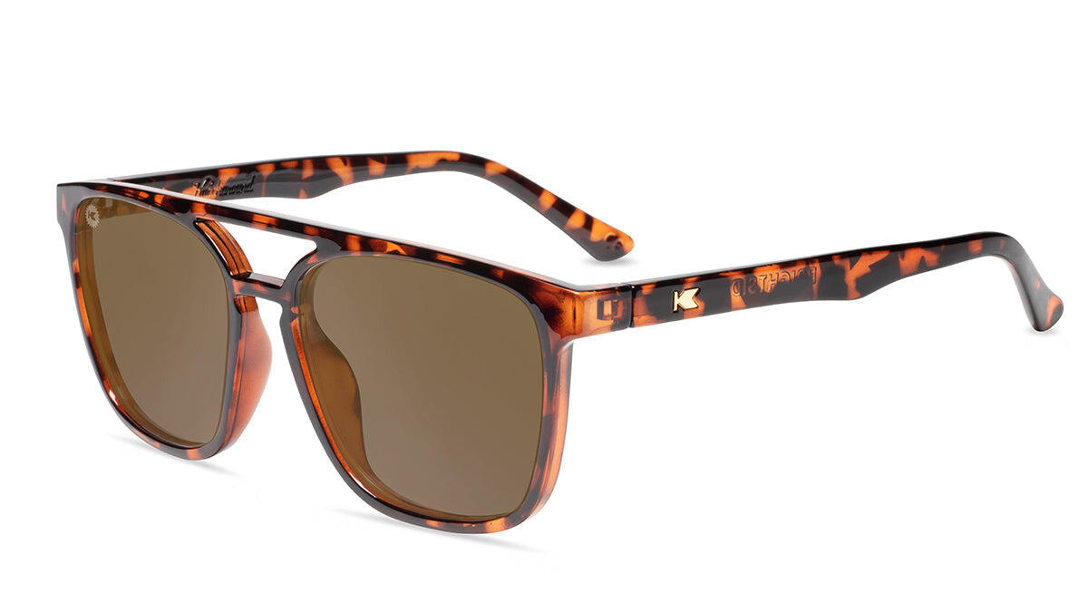 KNOCKAROUND Erwachsene Sonnenbrille - Kategorie 3 polarisierend - Glossy Tortoise Shell /
