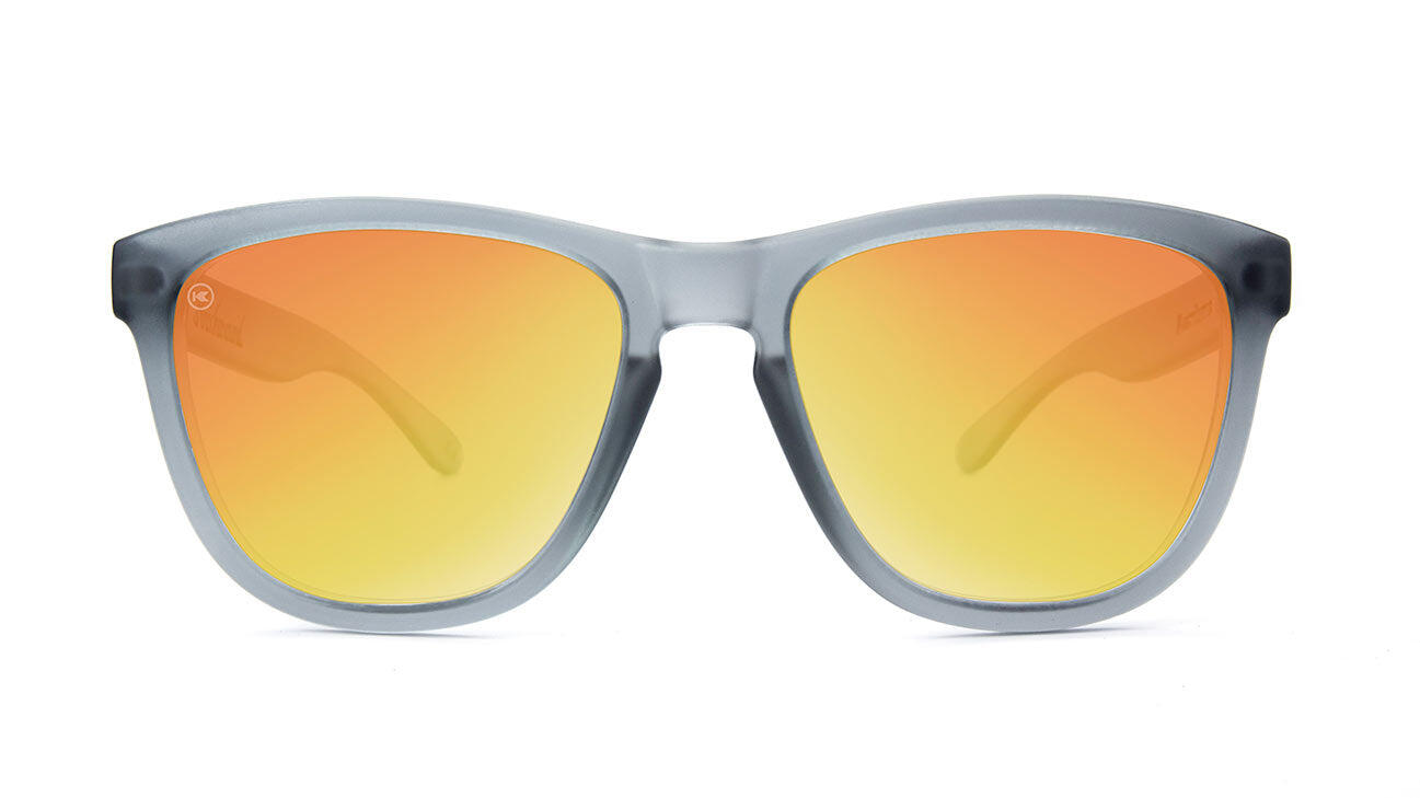 Lunettes de soleil adultes - Catégorie 3 Polarisée - Frosted Grey / Red Sunset 3/4