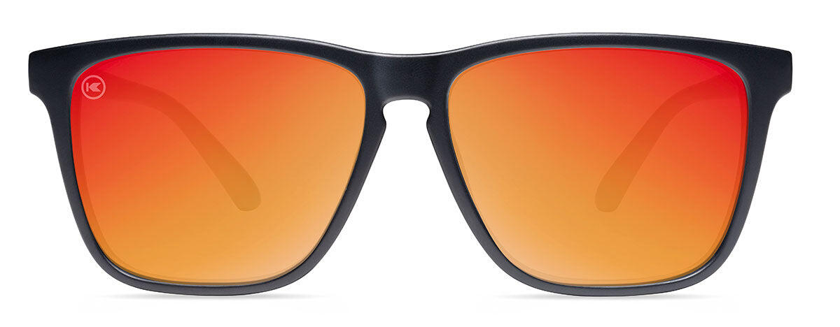 Lunettes de soleil adultes - Catégorie 3 Polarisée - Black / Red Sunset Fast 2/4