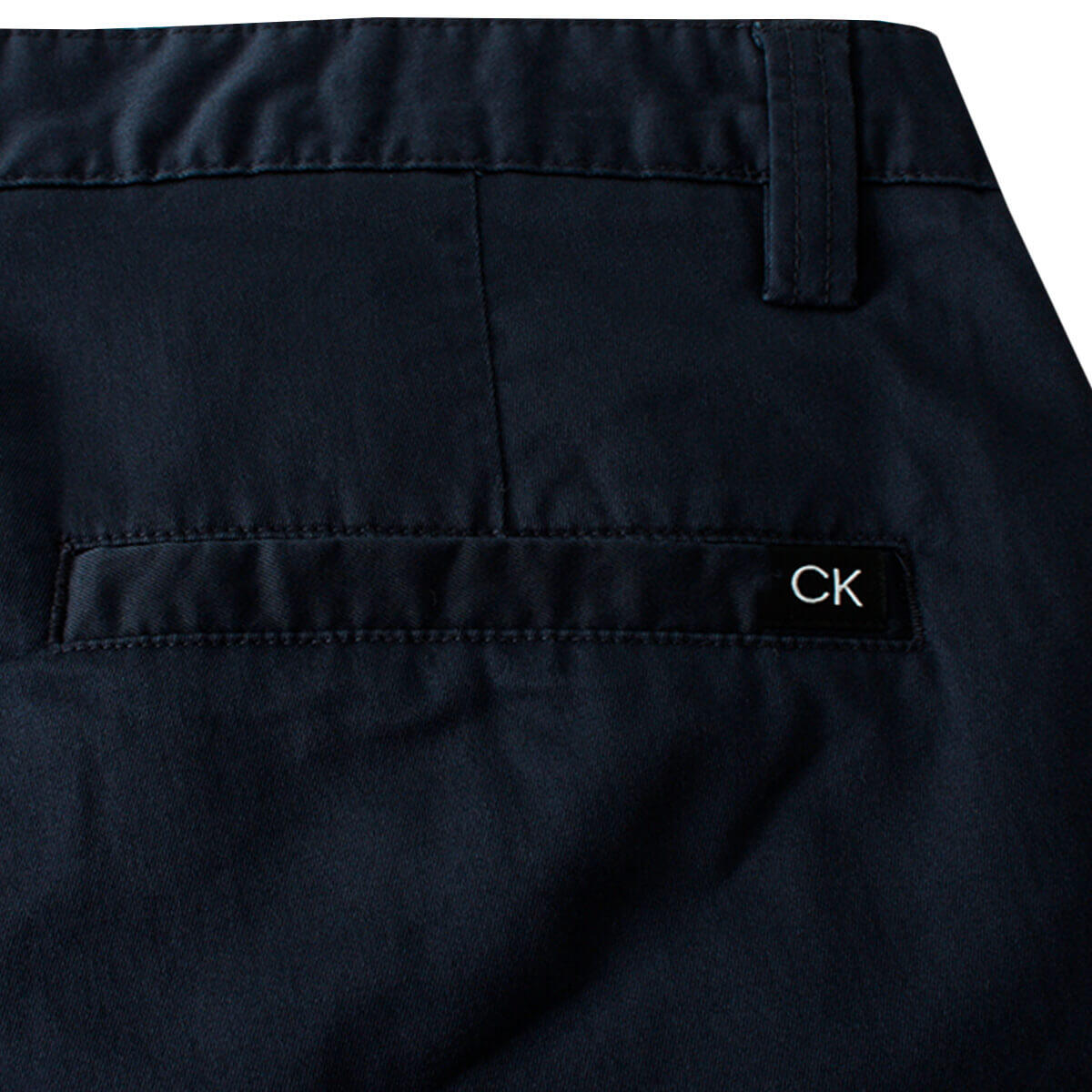 Calvin Klein Mens Campus Chino Lightweight Shorts - Navy - 36" Waist 5/5