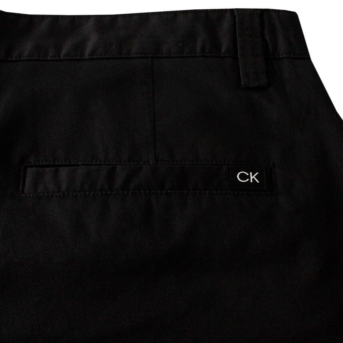 Calvin Klein Mens Campus Chino Lightweight Shorts - Black - 42" Waist 5/7