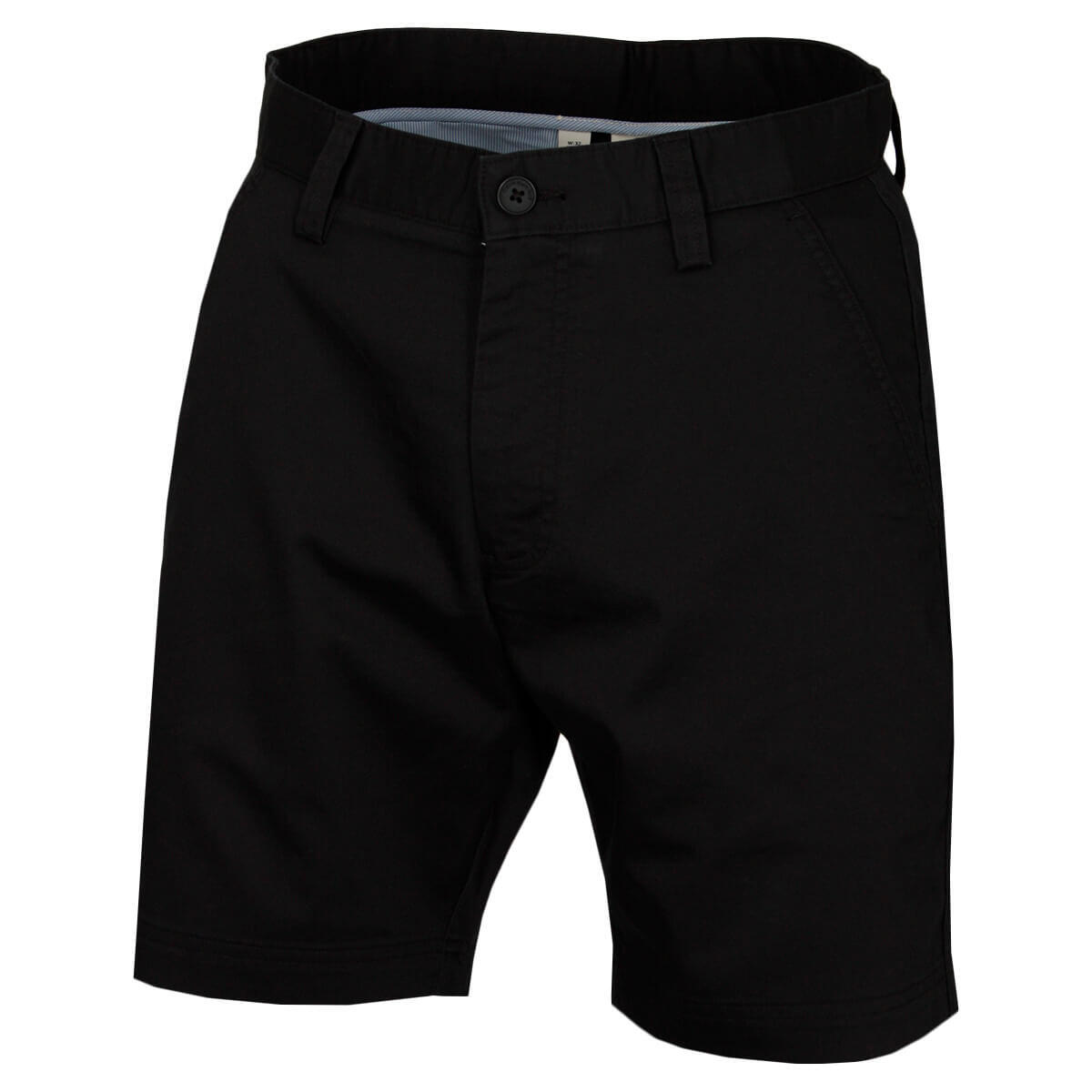 CALVIN KLEIN Calvin Klein Mens Campus Chino Lightweight Shorts - Black - 44" Waist