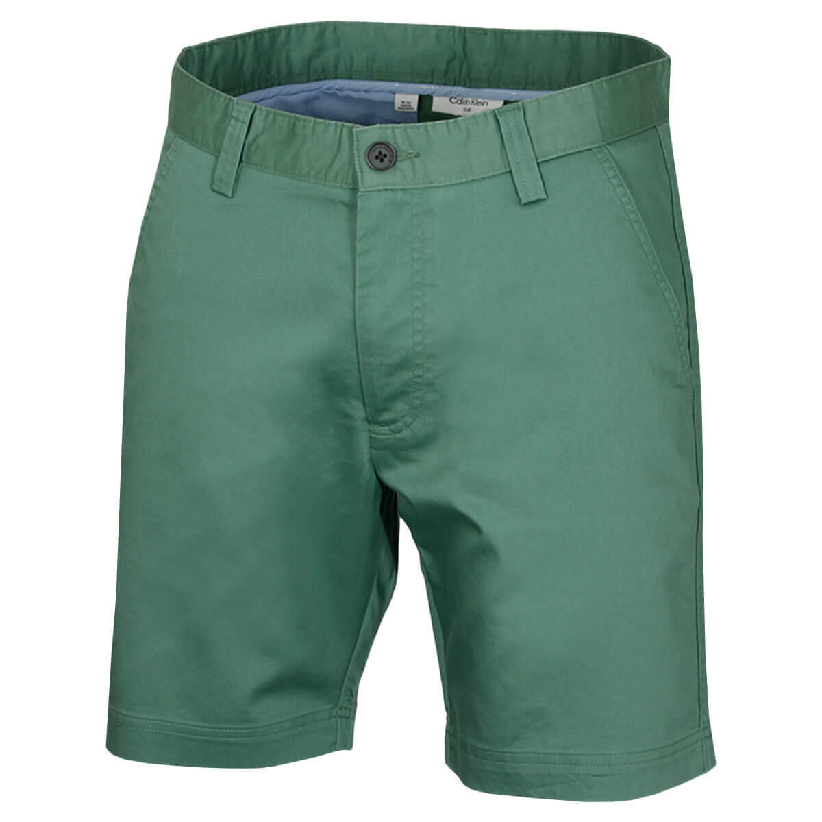 CALVIN KLEIN Calvin Klein Mens Campus Chino Lightweight Shorts - Spearmint - 36" Waist
