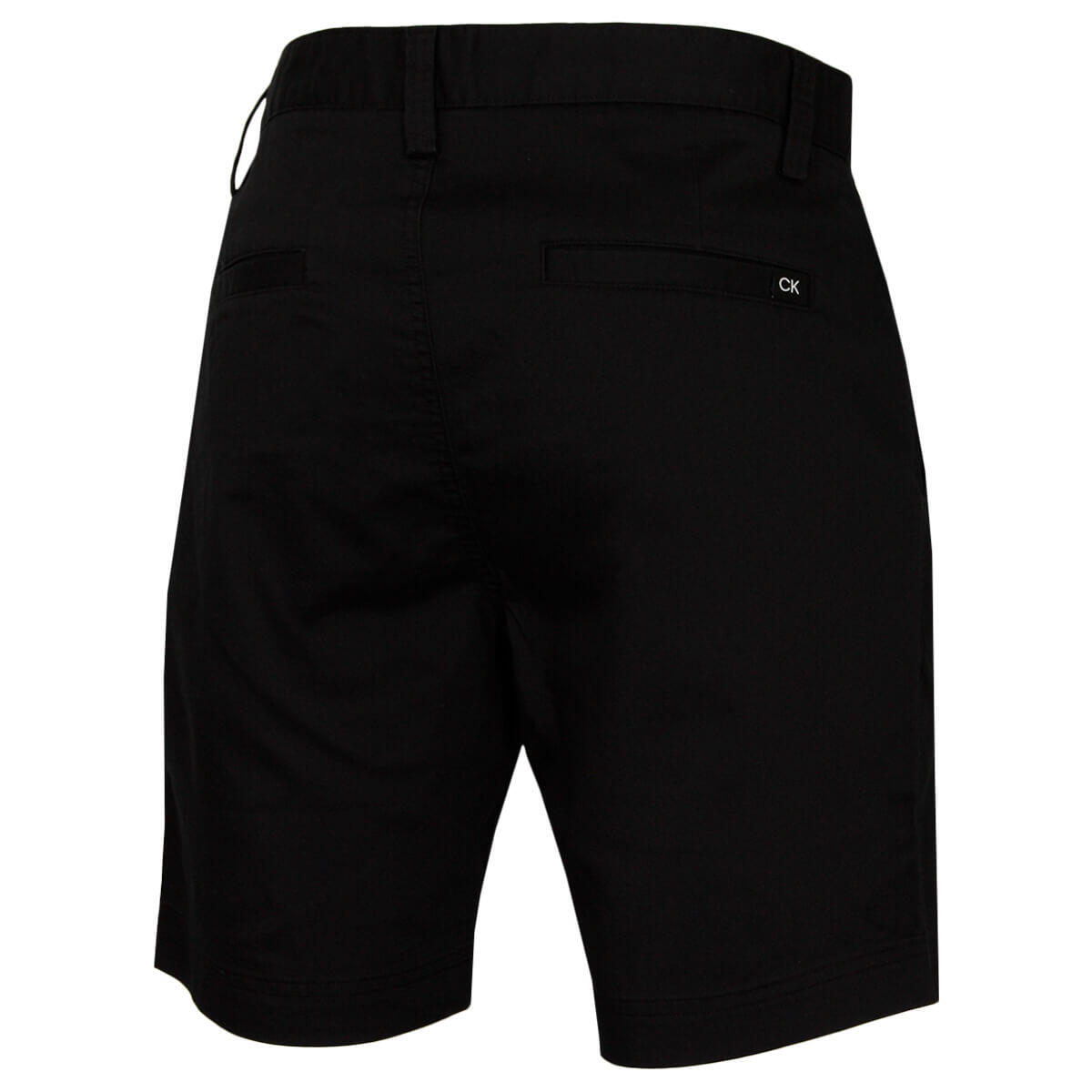 Calvin Klein Mens Campus Chino Lightweight Shorts - Black - 42" Waist 2/7