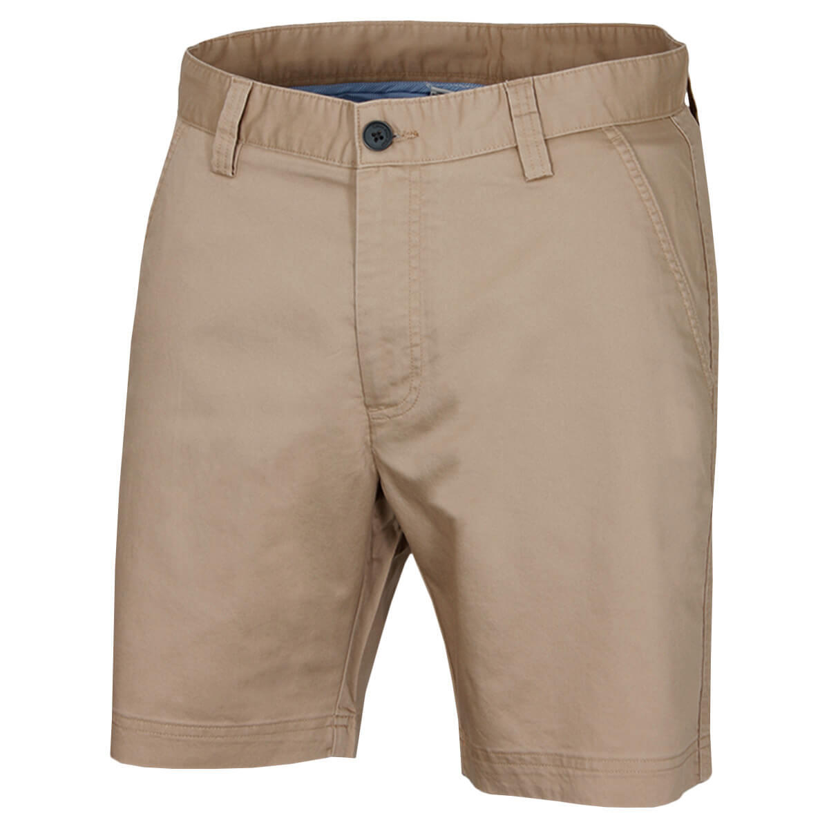 CALVIN KLEIN Calvin Klein Mens Campus Chino Lightweight Shorts - Khaki - 44" Waist