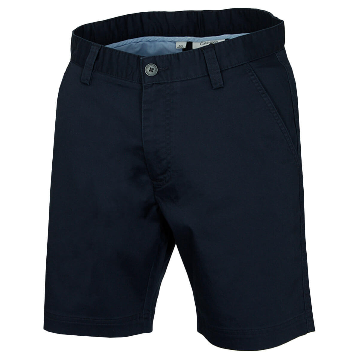 CALVIN KLEIN Calvin Klein Mens Campus Chino Lightweight Shorts - Navy - 36" Waist