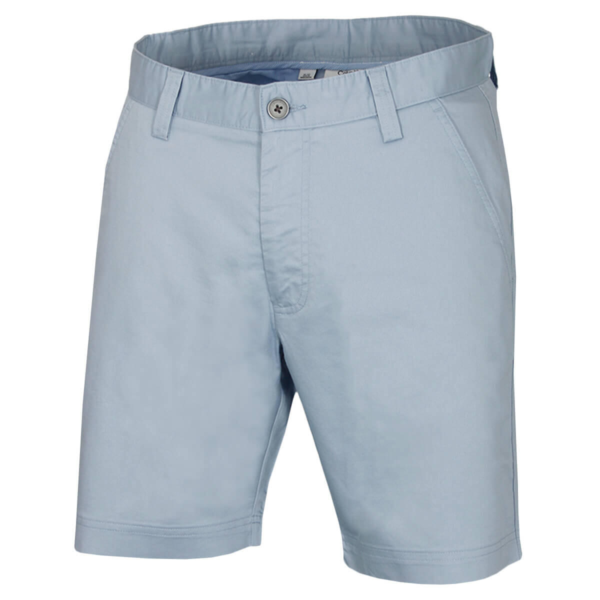 CALVIN KLEIN Calvin Klein Mens Campus Chino Lightweight Shorts - Ice Blue - 36" Waist