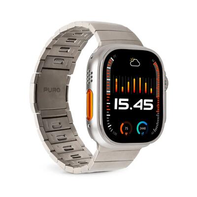 Cinturino di ricambio Apple Watch 42-49mm e Ultra acciaio chiusura magnetica