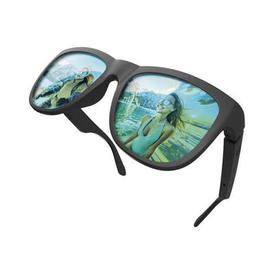 Occhiali da sole con lenti UV400 polarizzate e auricolari wireless integrati