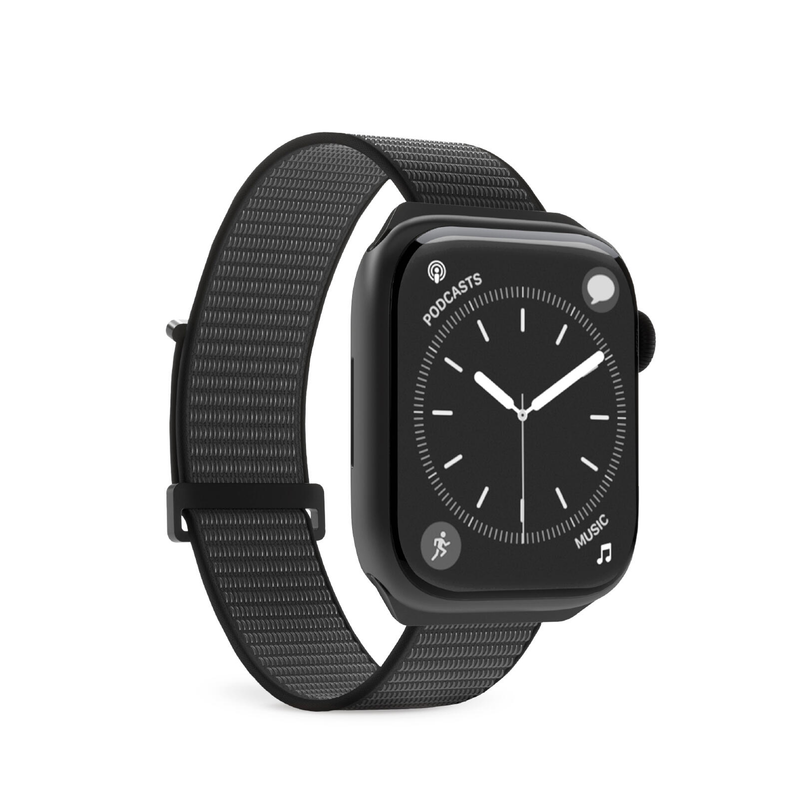 PURO Cinturino di ricambio sportivo per Apple Watch 38-41mm, nylon, traspirante