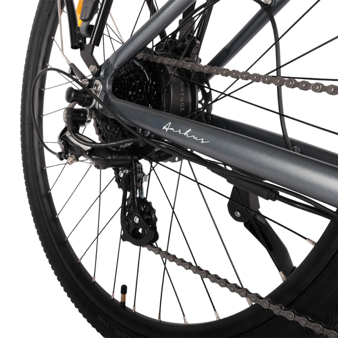 Aarhus 2025 - Urban E-Bike with 48V 14Ah Battery - Graphite Grey 4/9