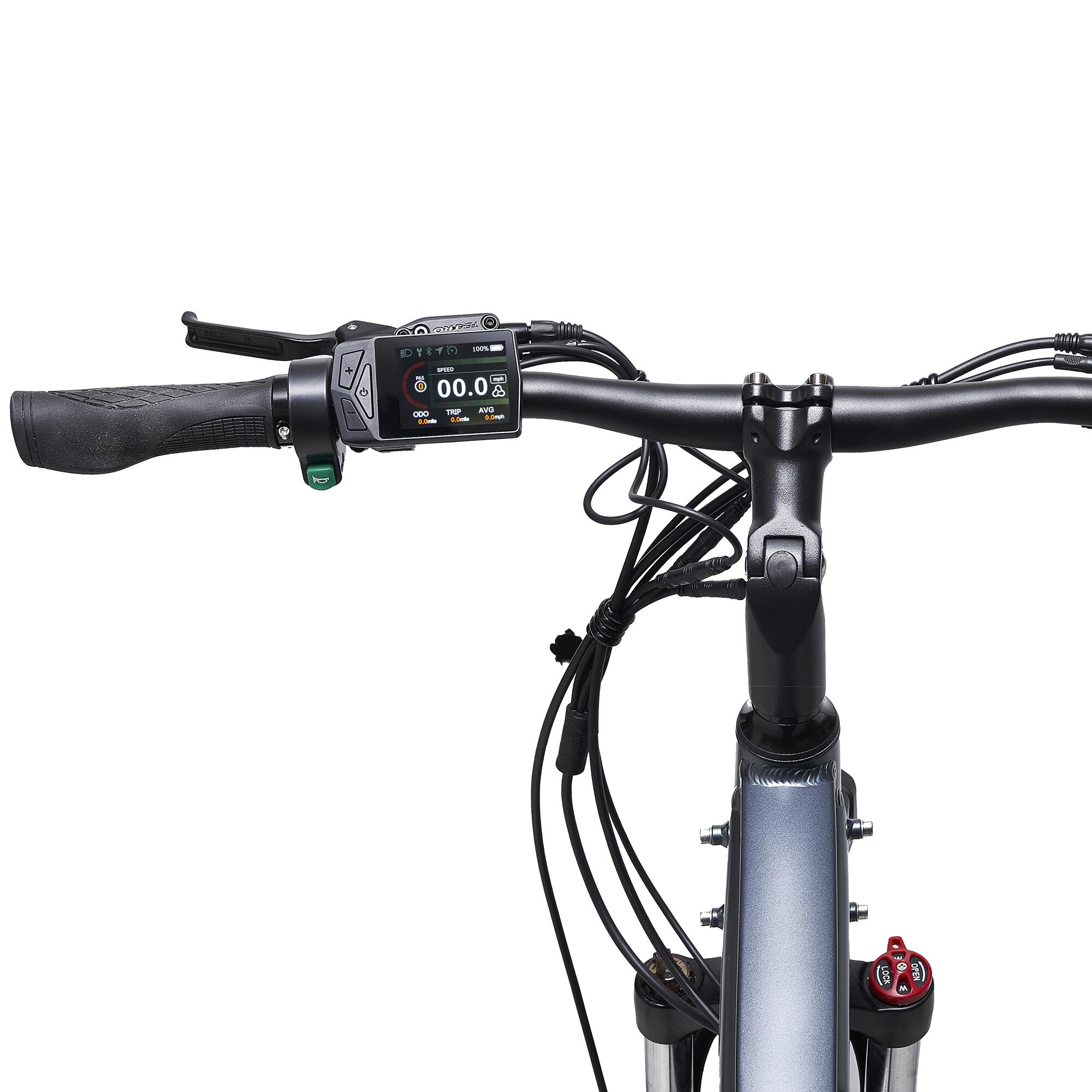 Aarhus 2025 - Urban E-Bike with 48V 14Ah Battery - Graphite Grey 5/9