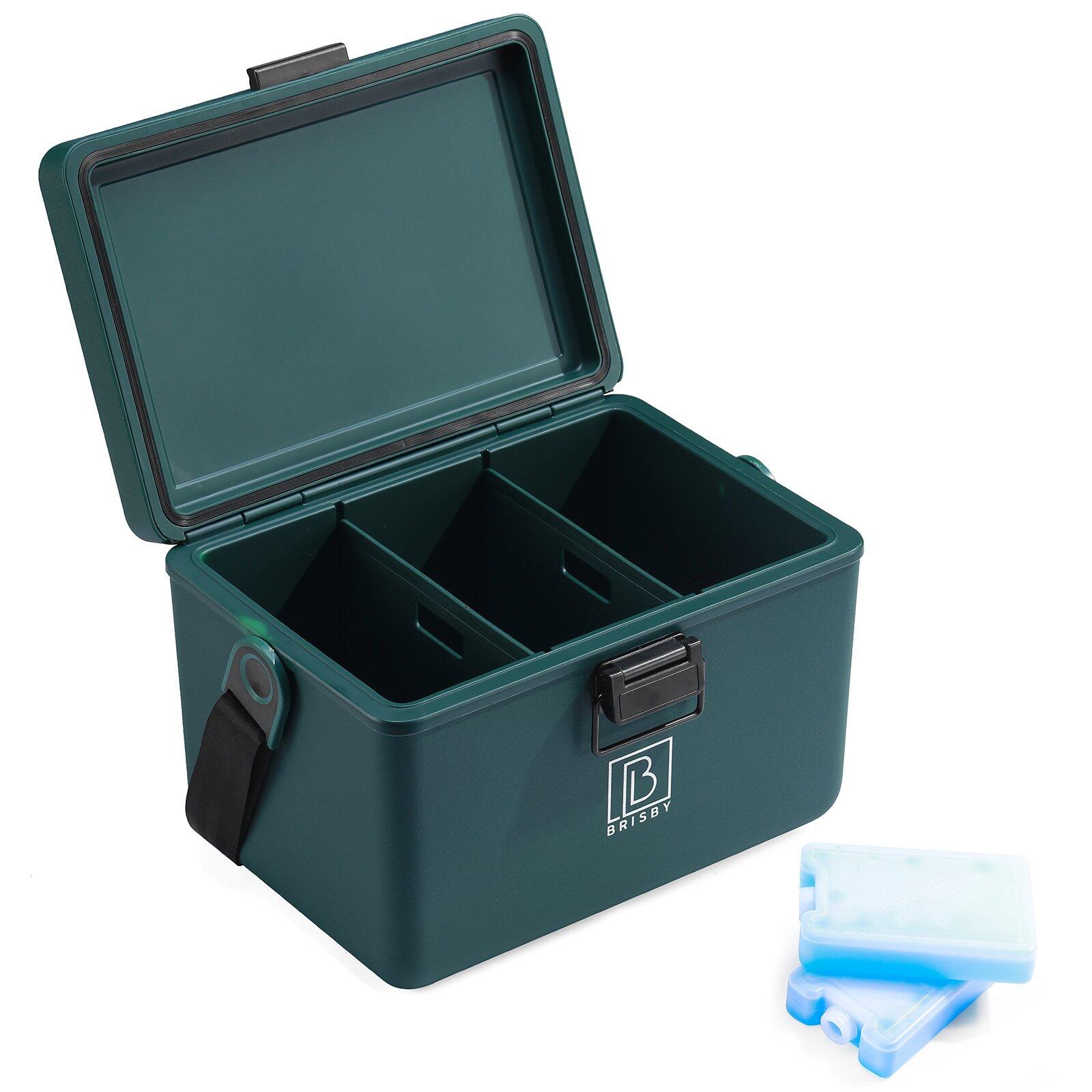 Brisby Koelbox 12L met draagband Groen 2/5
