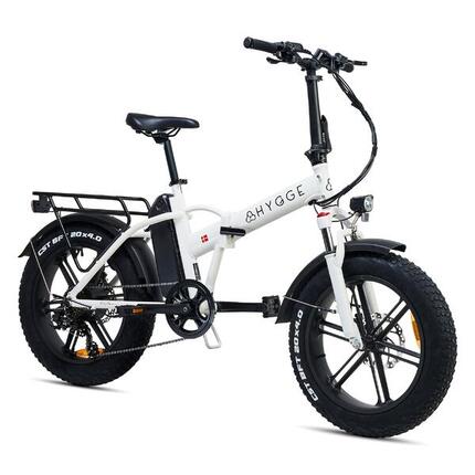 Vester 2025 - Vélo électrique pliable à gros pneus 48V 14Ah - Heron Blanc