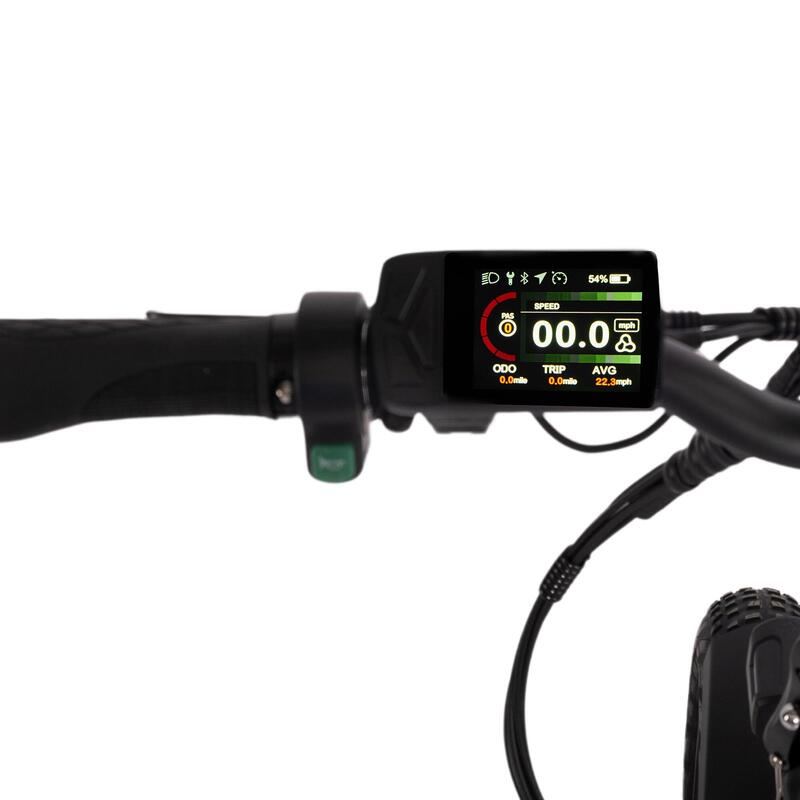 Vester 2025 - Vélo électrique pliable à gros pneus 48V 14Ah - Noir Onyx