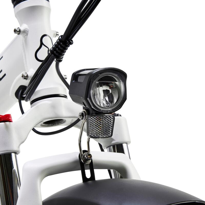 Vester 2025 - E-Bike Dobrável com Pneu Gordo 48V 14Ah - Heron Branco