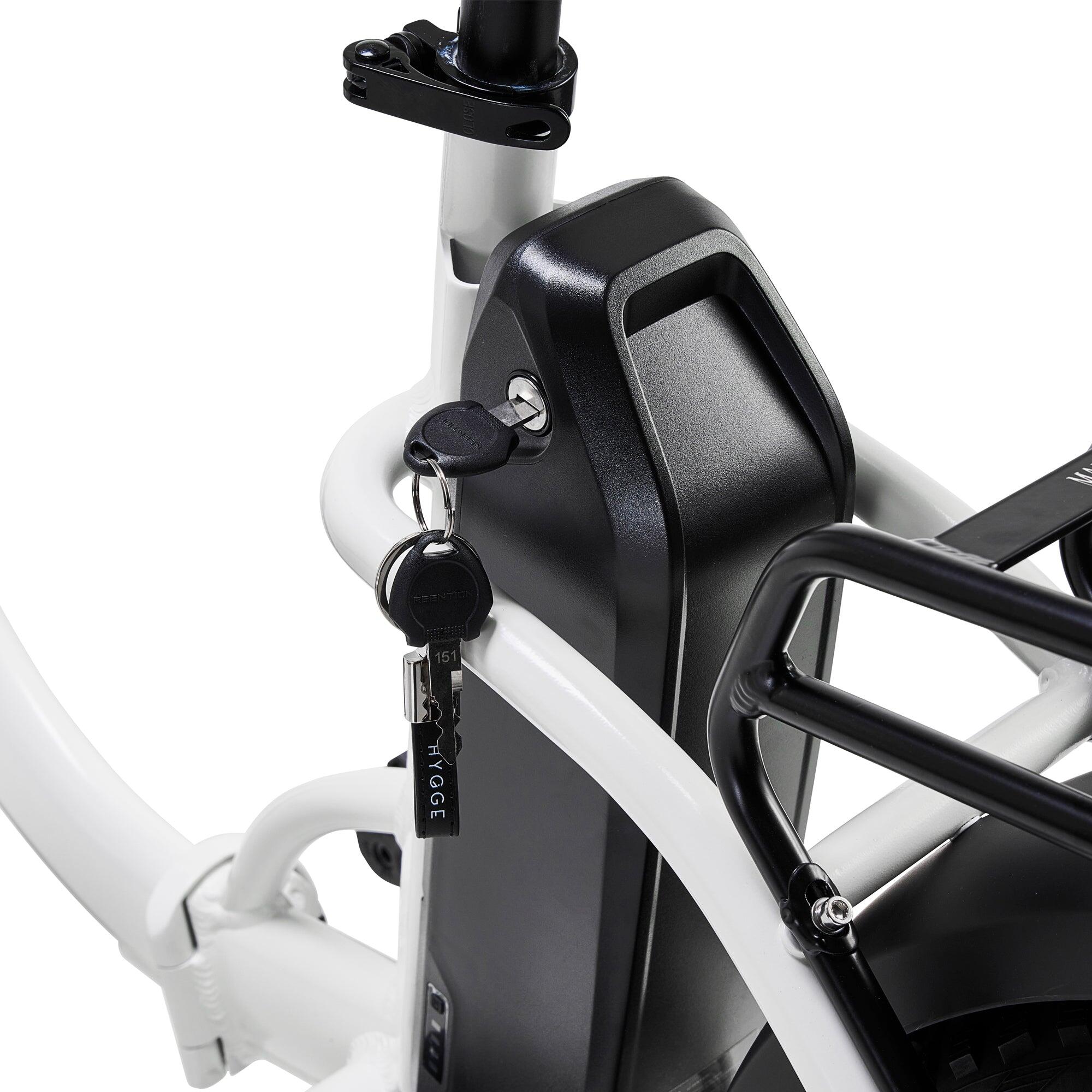 Vester Step 2025 - 48V 14Ah Fat Tire opvouwbare elektrische fiets - Reiger Wit 7/7