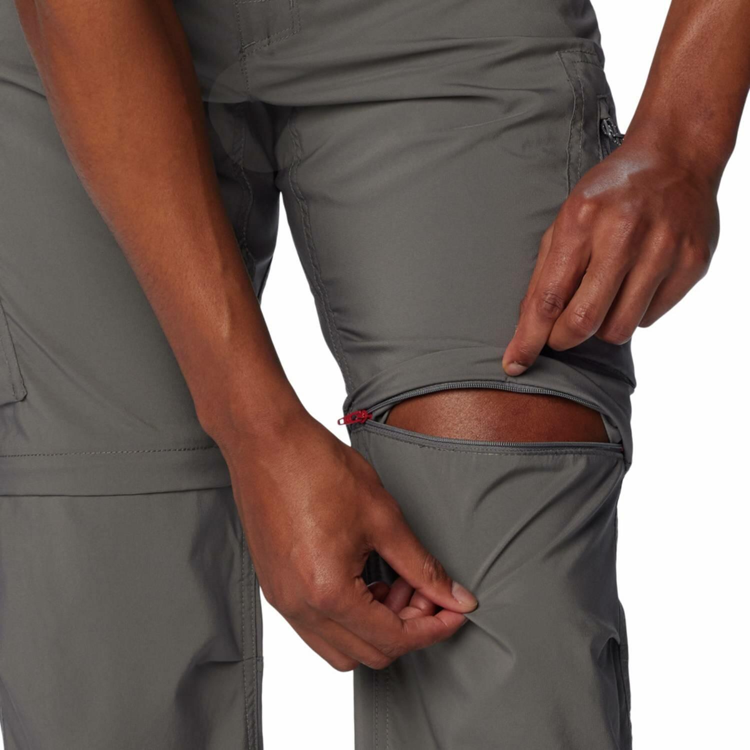 Pantalon Columbia Convertible Ridge Utility gris - randonnée 4/6