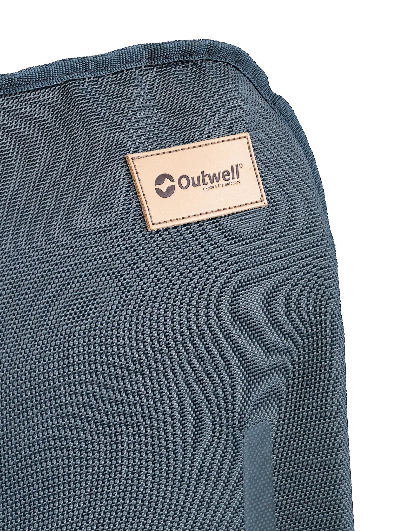 Outwell Reclining Camping Chair Cromer Ocean Blue 4/6