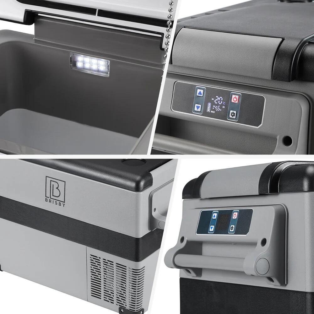 Glacière à compresseur Brisby 40,5 litres et glacière 8 litres noire SET 5/7