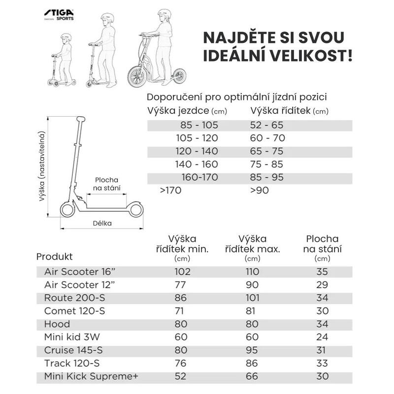 Koloběžka Comet 120-S