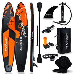Planche de SUP gonflable avec accessoires THUNDER EARTH 365cm