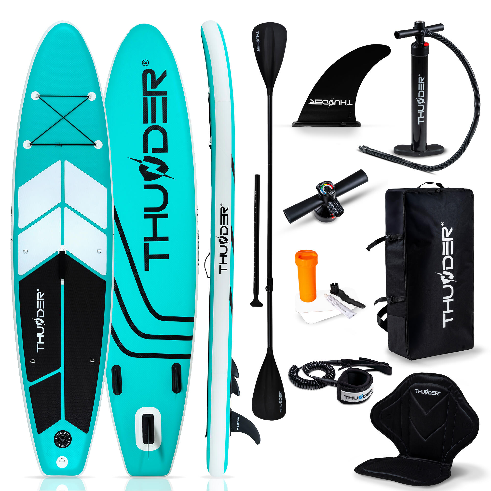 THUNDER Nafukovací SUP THUNDER COAST-MINT 320 cm