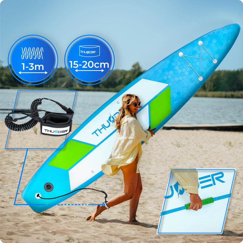 Deska SUP pompowana akcesoria THUNDER ITTO 380cm