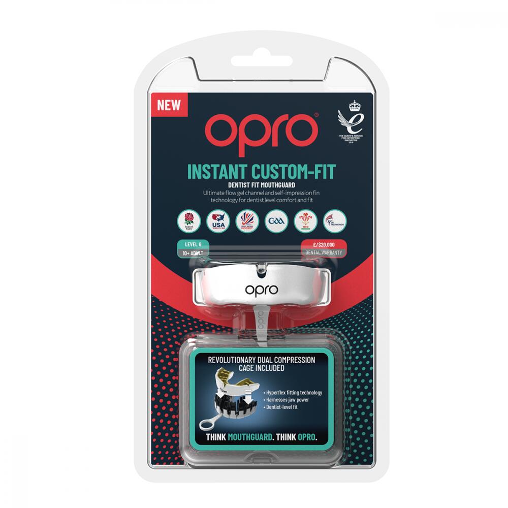 Opro Instant Custom Dentist Fit Mouthguard Senior 6/7
