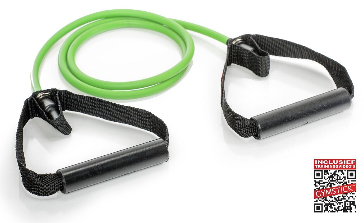 GYMSTICK Cavo di Resistenza con Maniglie Medio