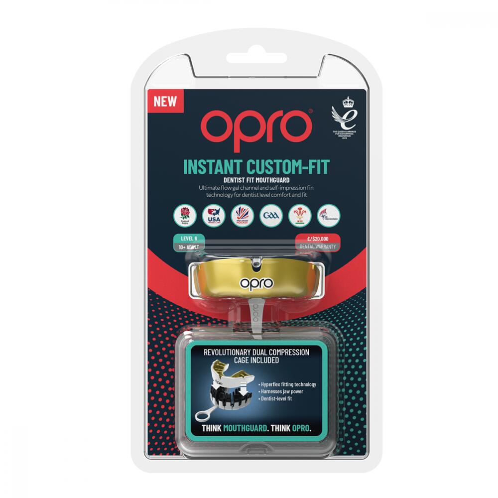Protège-dents Instant Custom Fit OPRO Adulte – Or 6/7