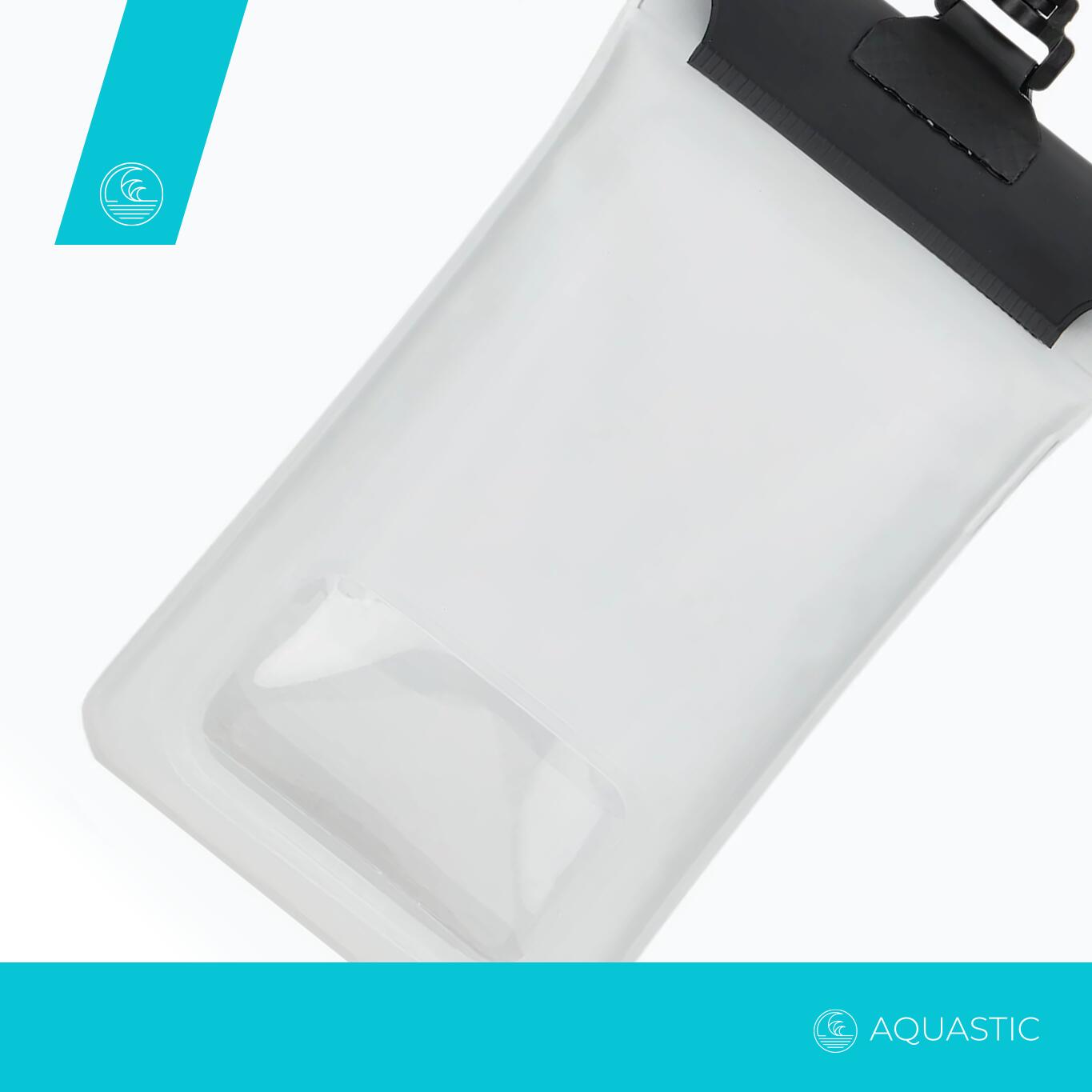 Waterdichte telefoonhoes AQUASTIC AQS-B5I189-BK 5/7