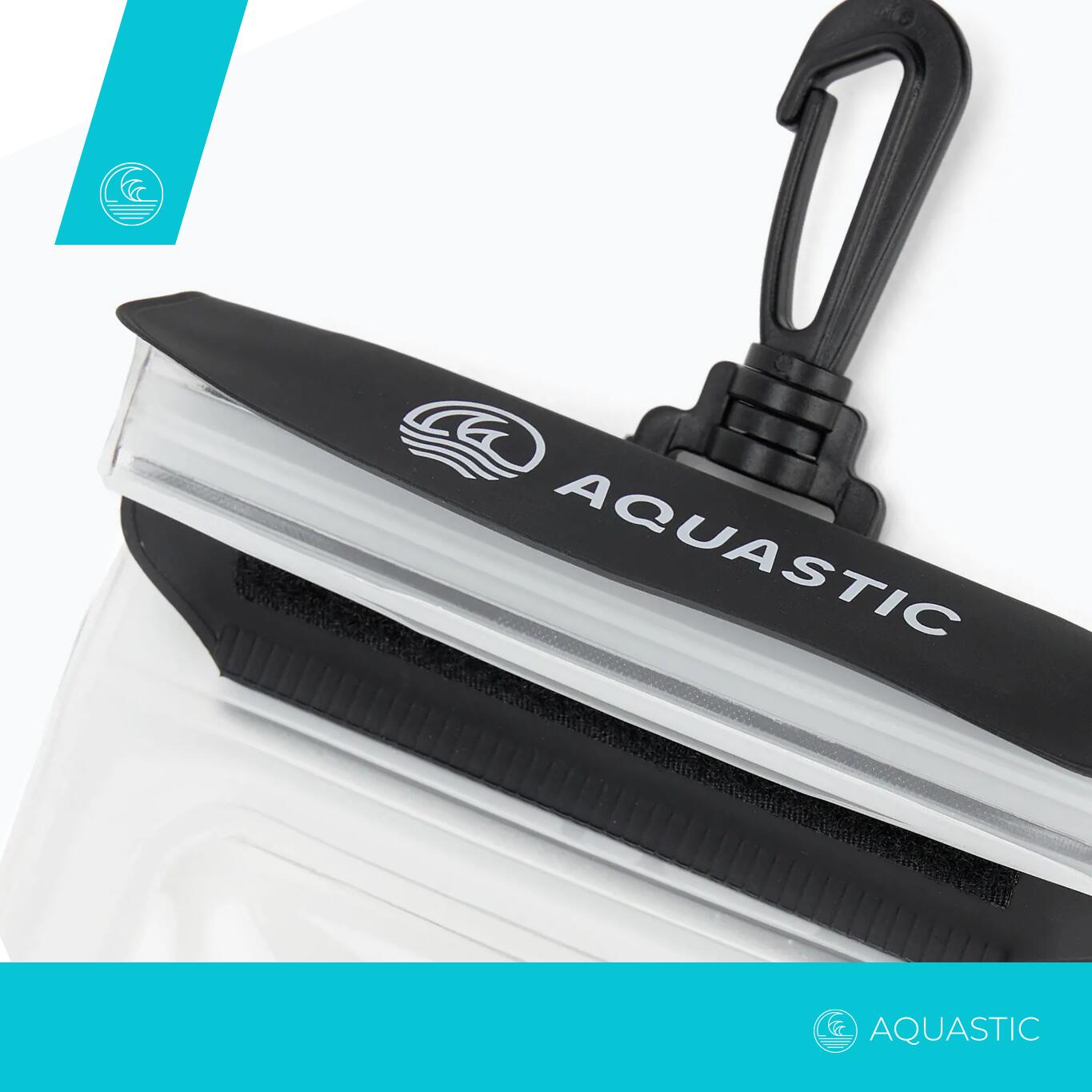 Waterdichte telefoonhoes AQUASTIC AQS-B5I189-BK 6/7