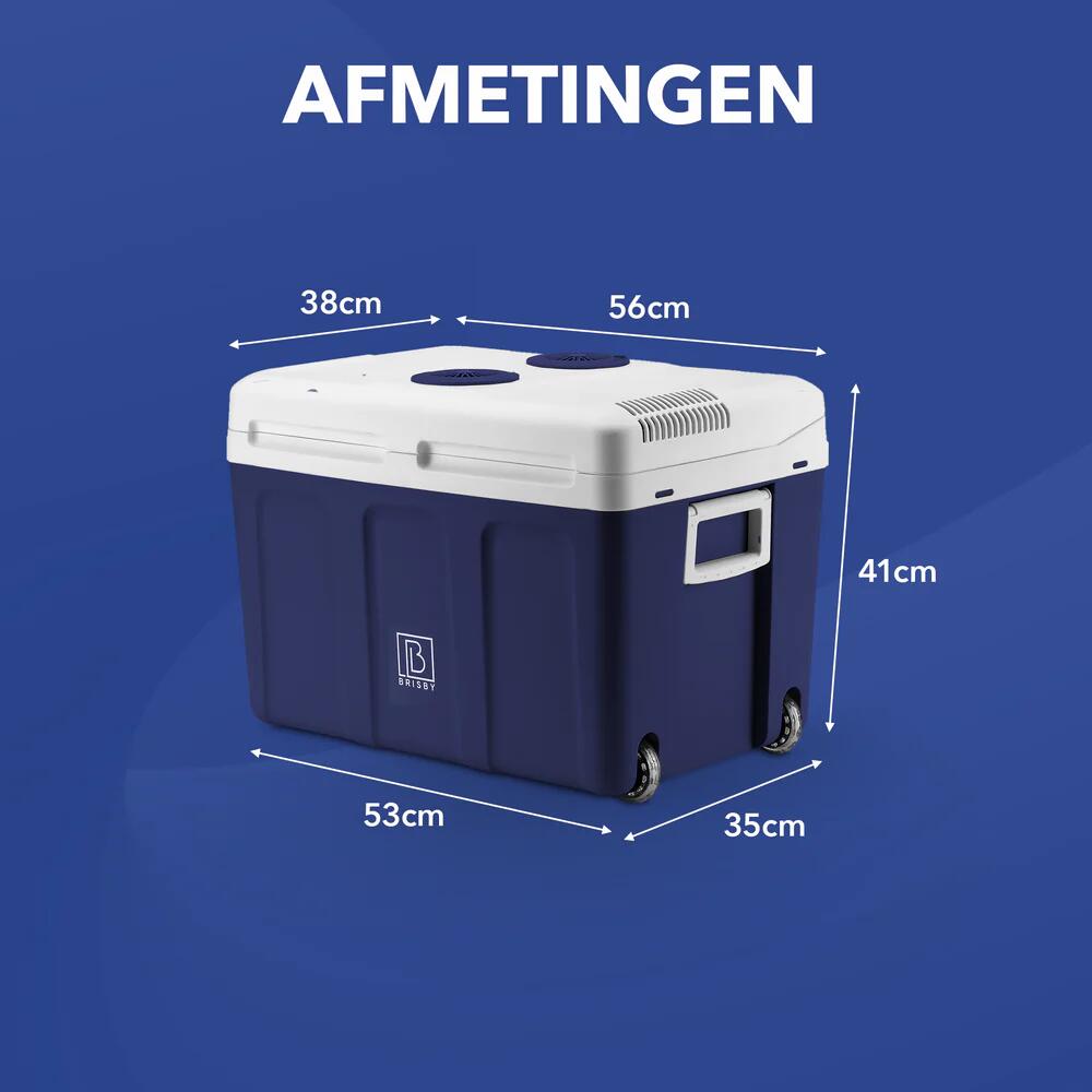 Brisby Elektrische koelbox 40Liter Blauw 5/7