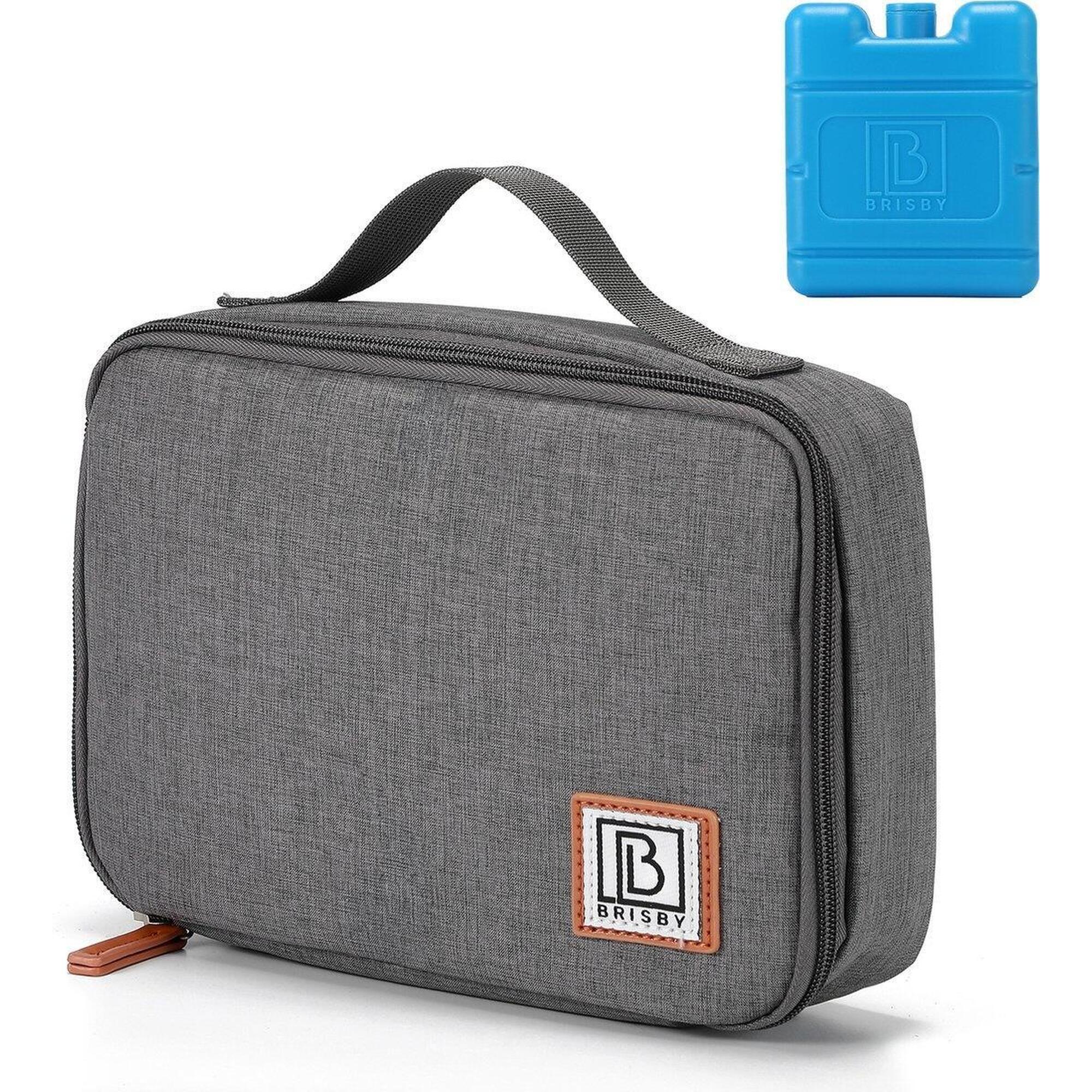 Brisby - Sac Isotherme Brisby 2,5 Litres Gris Foncé - Glacière - Gris - Decathlon