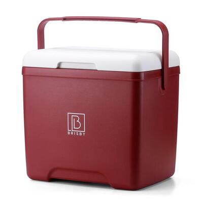 Brisby koelbox 13liter rood