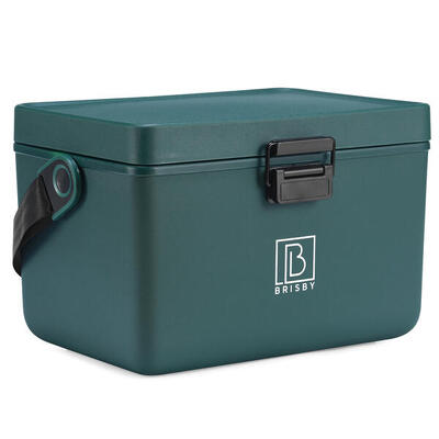 Brisby koelbox 12l met draagband groen