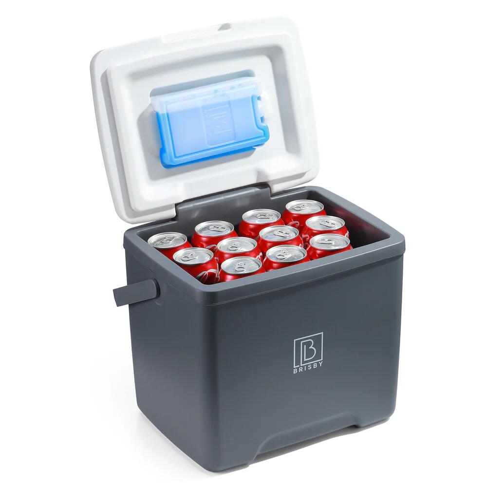 Brisby koelbox 13Liter grijs 2/7