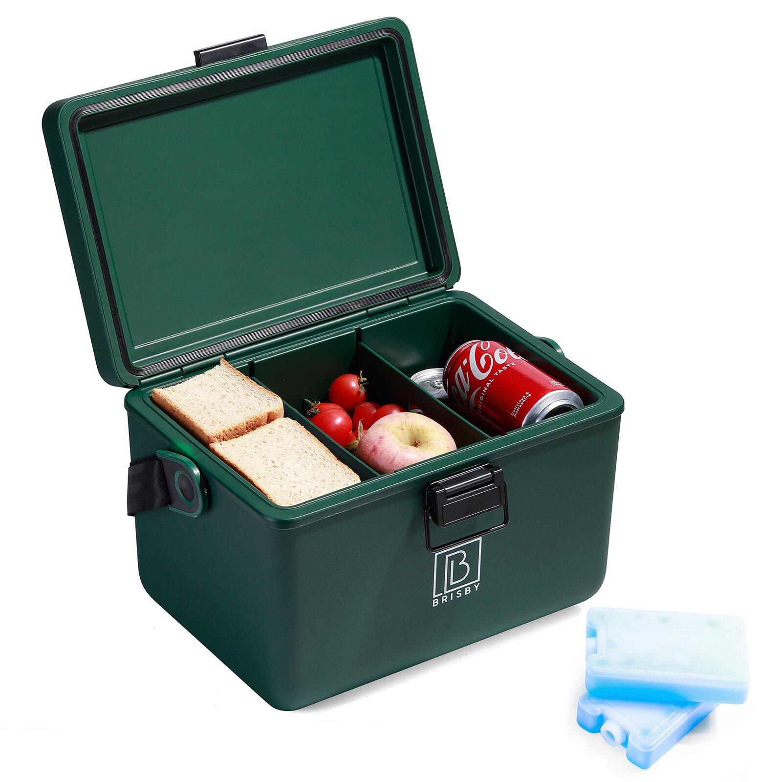 Brisby Koelbox 12L met draagband Groen 4/5