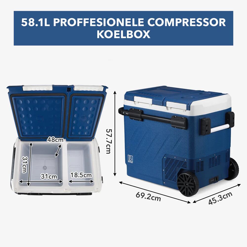 Glacière à compresseur Brisby 58,1 litres 4/7