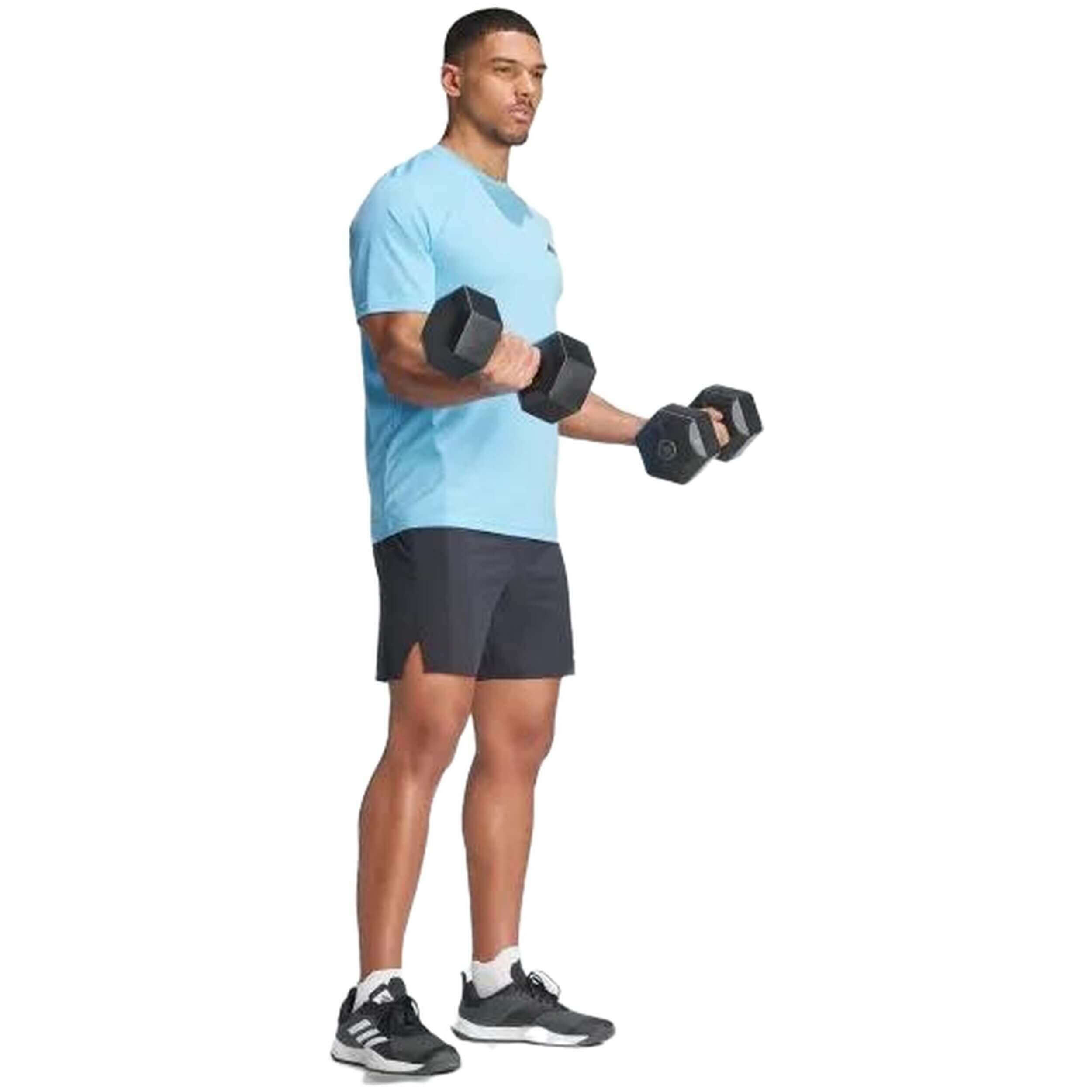 T-shirt met korte mouwen Adidas model IT5398 voor mannen 4/5