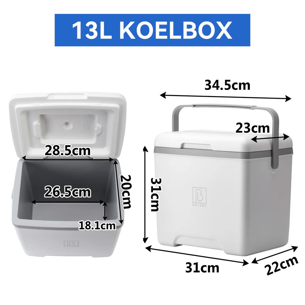Glacière Brisby 13 litres blanche 4/6