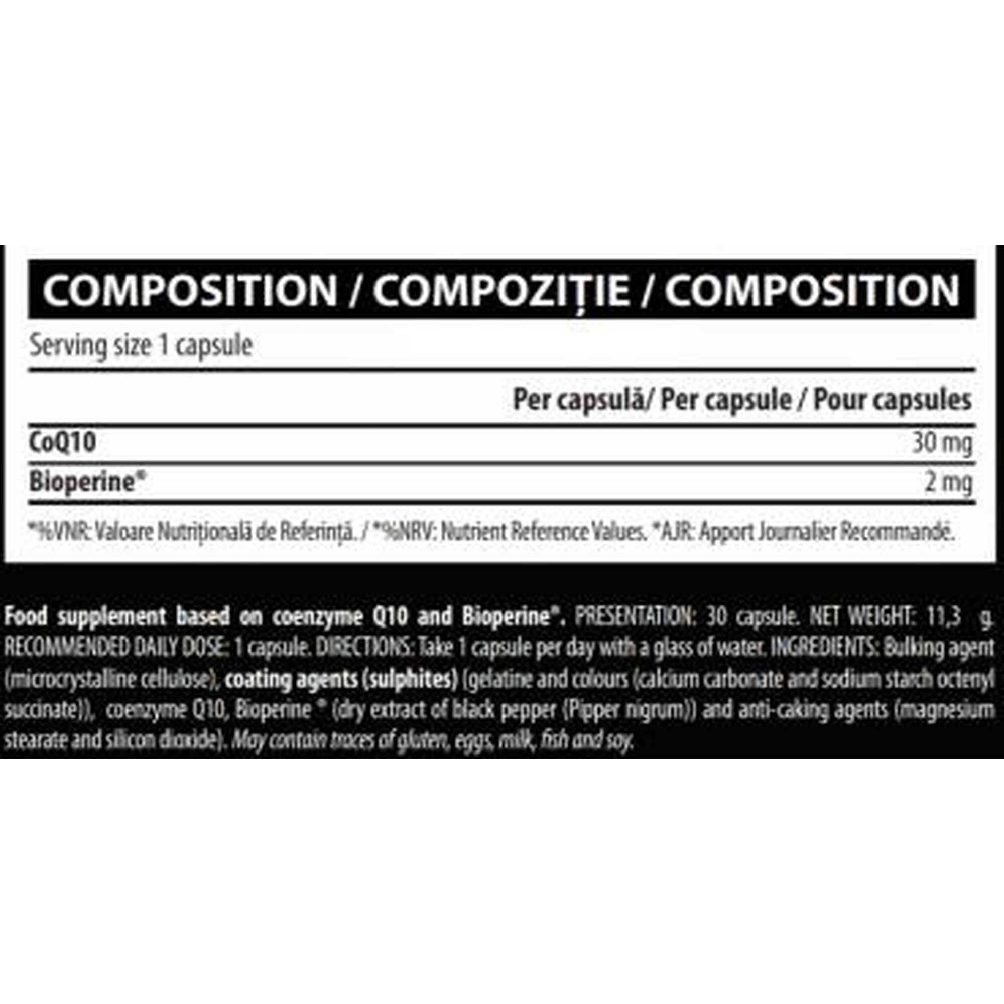 Coenzyme Q10 cu BioPerine 60caps