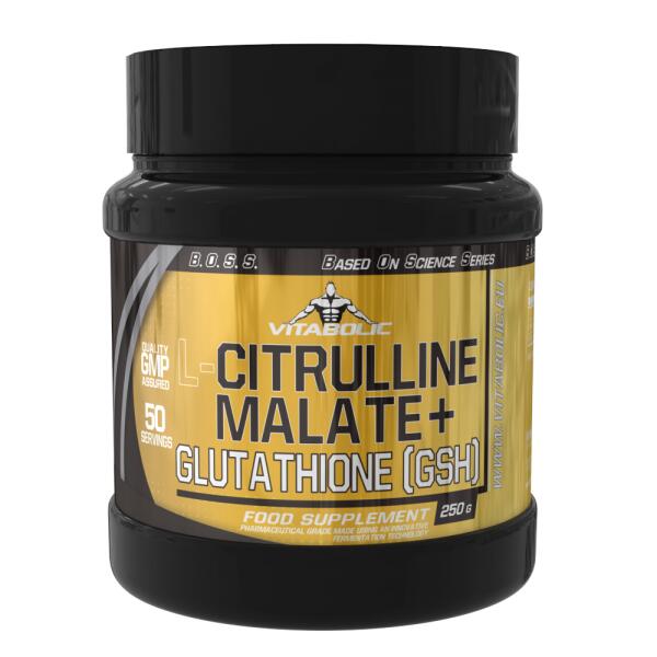 L-Citrulline Malate + Glutathione GSH 250g