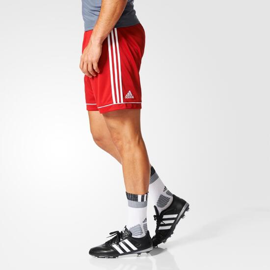 Pantaloncini Adidas Squad 17 per ragazzi Rosso Taglia 140