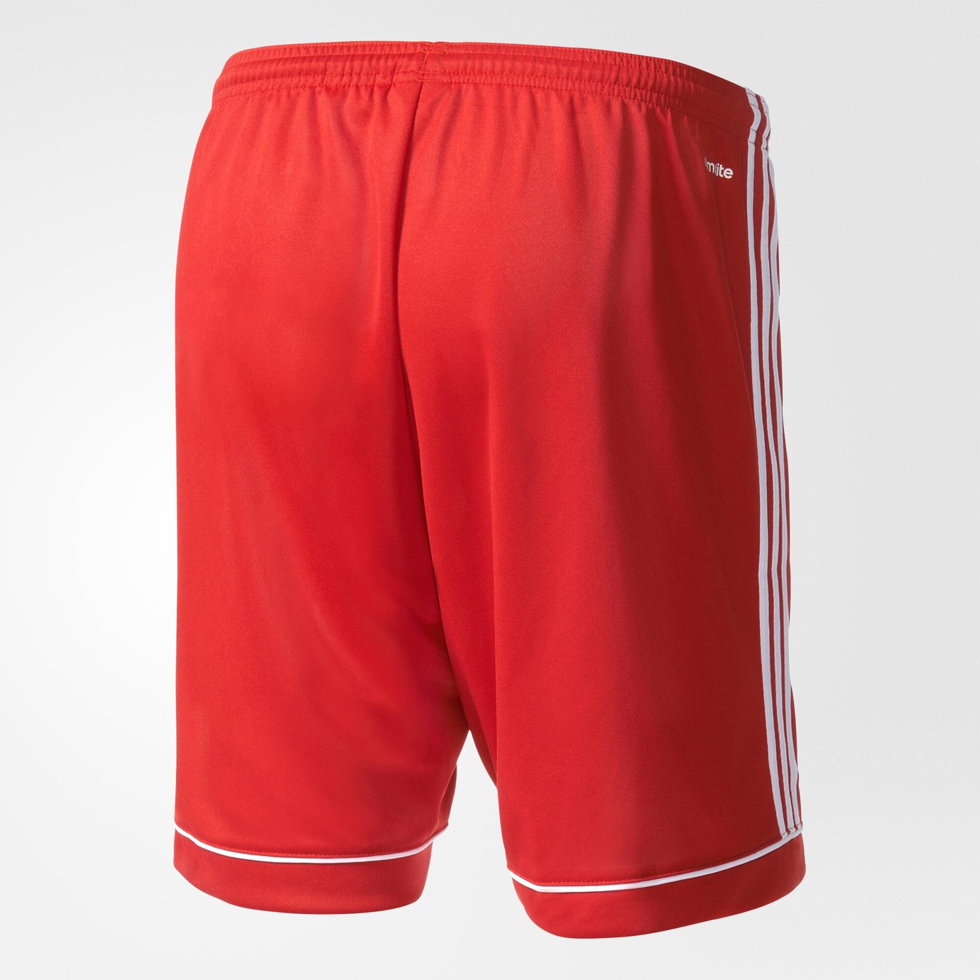 Pantaloncini Adidas Squad 17 per ragazzi, Rosso, Taglia 140 4/5