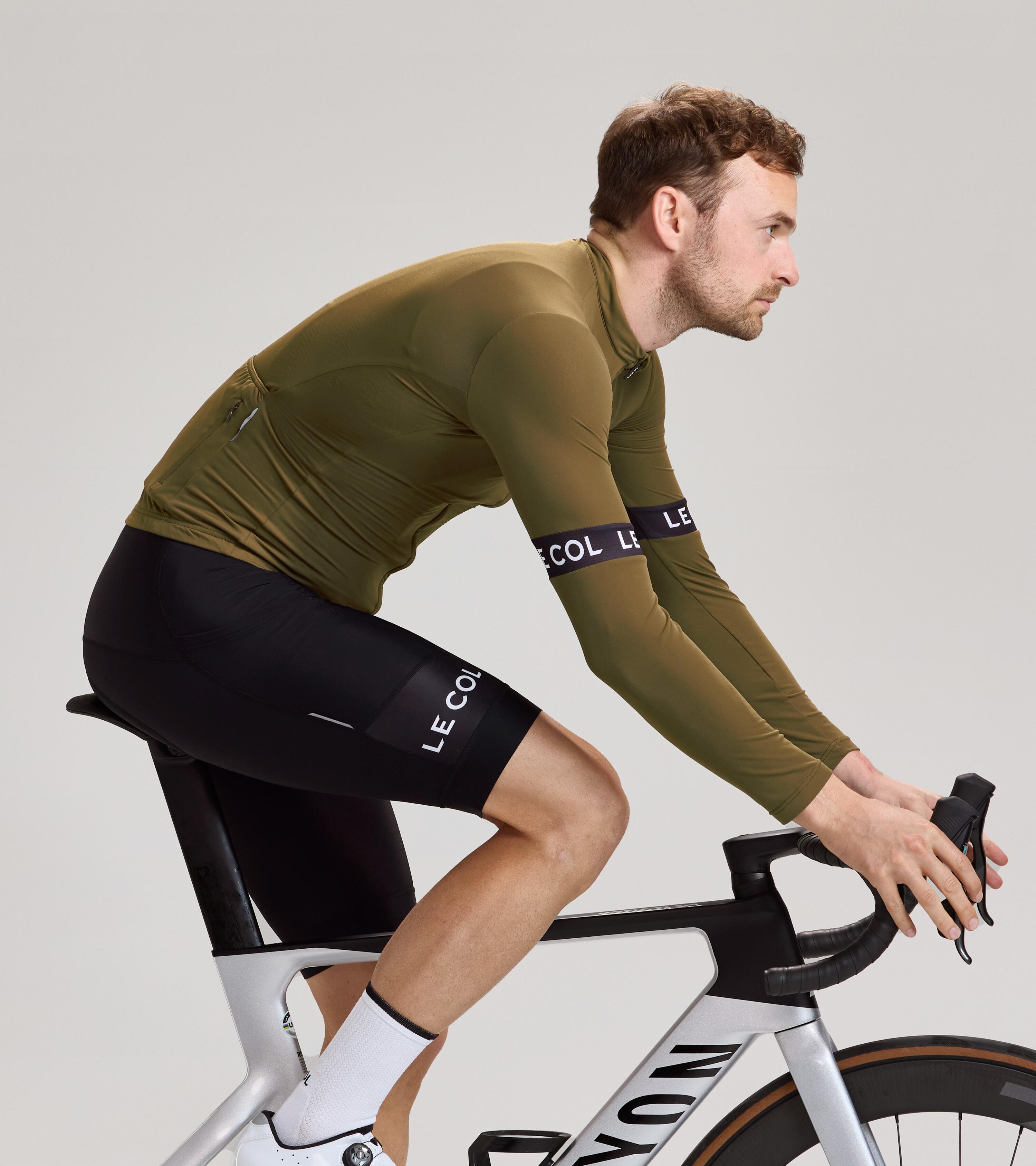 Sport Long Sleeve Jersey M / Saffron/Navy 3/7