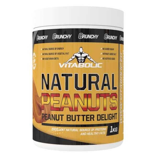 Natural Peanuts Butter Crunchy 1Kg
