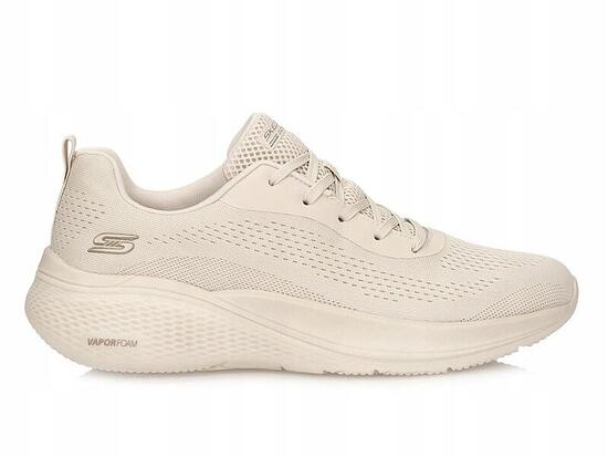 BUTY damskie SKECHERS BOBS INFINITY 117550-TPE beżowe niskie lekkie 38,5