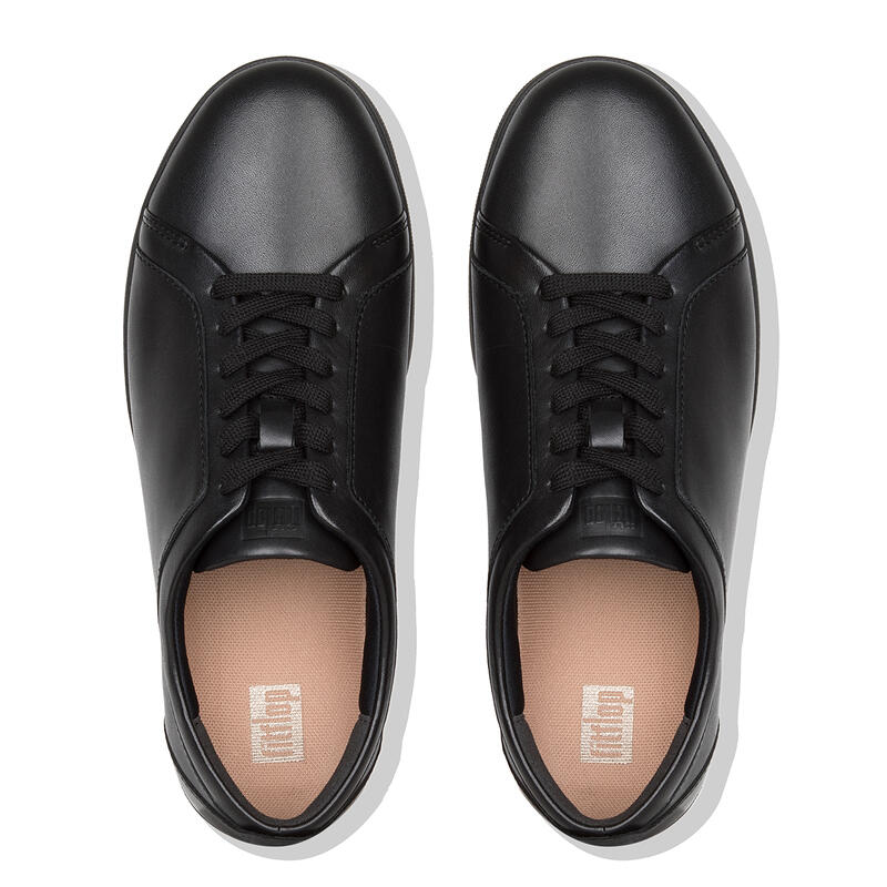 FITFLOP Rally sneakers leather  GEHEEL ZWART 36